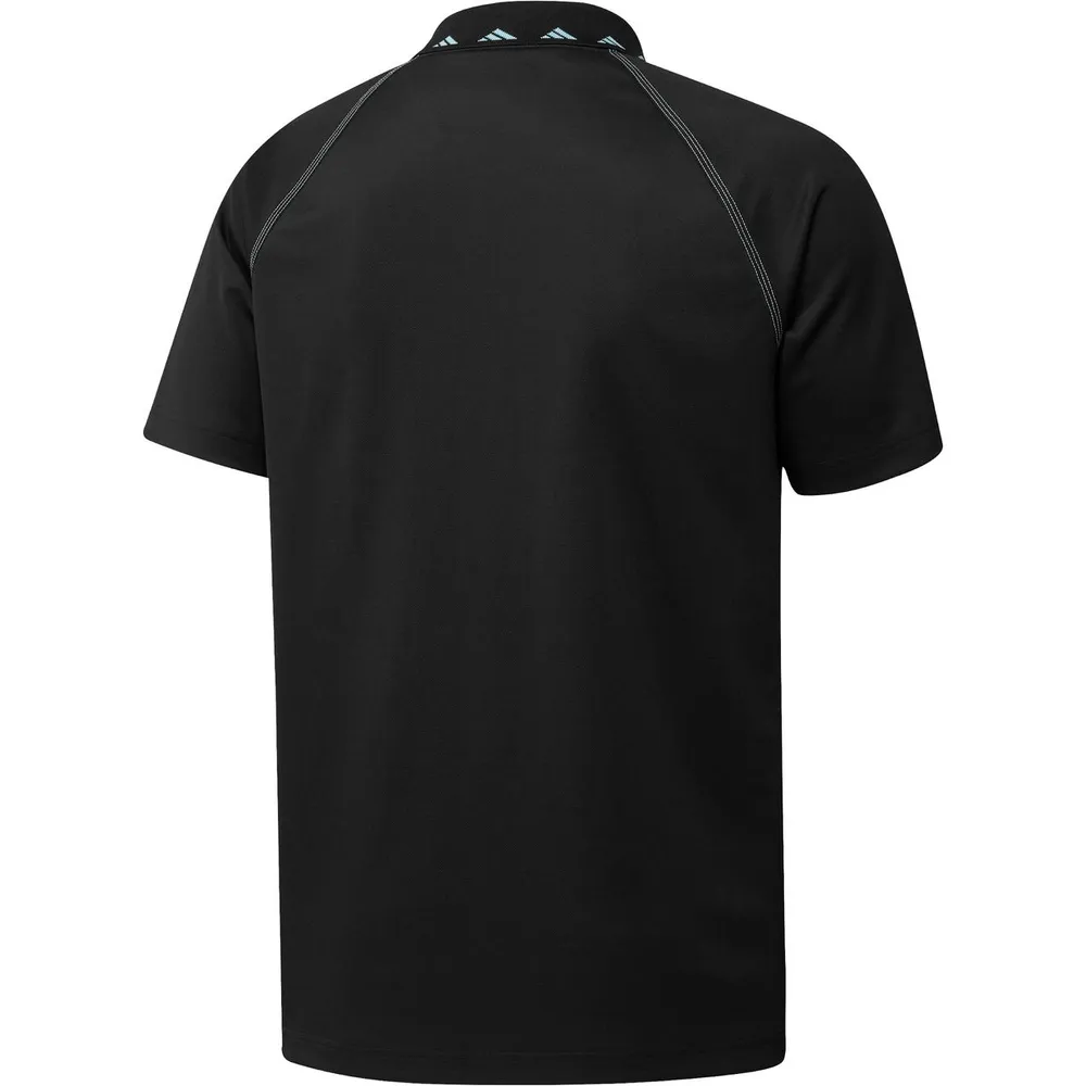 Men's Equipment Zip Short Sleeve Polo