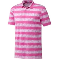 Men's Painted Stripe Short Sleeve Polo