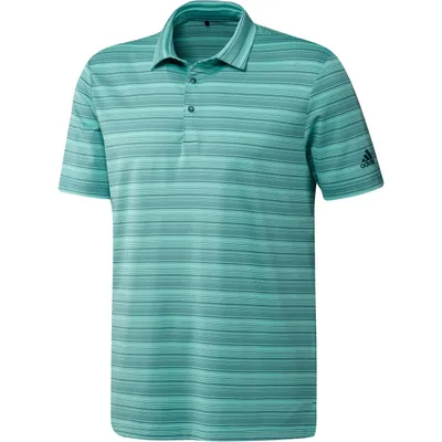 Men's Heather Snap Short Sleeve Polo