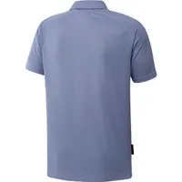 Men's Prime Blue Pique Short Sleeve Polo