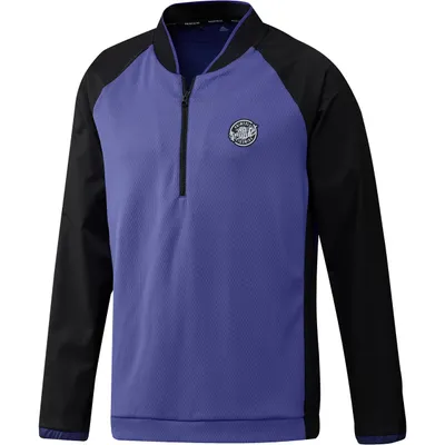 Men's Prime Blue 1/4 Zip Wind Pullover