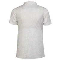 Women's Dry Grid Print Short Sleeve Polo