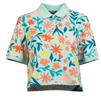 Women's The Nike 2.0 Printed Short Sleeve Polo