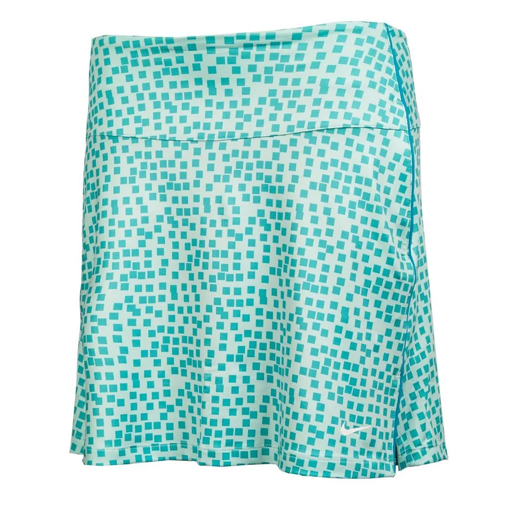 Women's UV Grid Print 17 Inch Skort