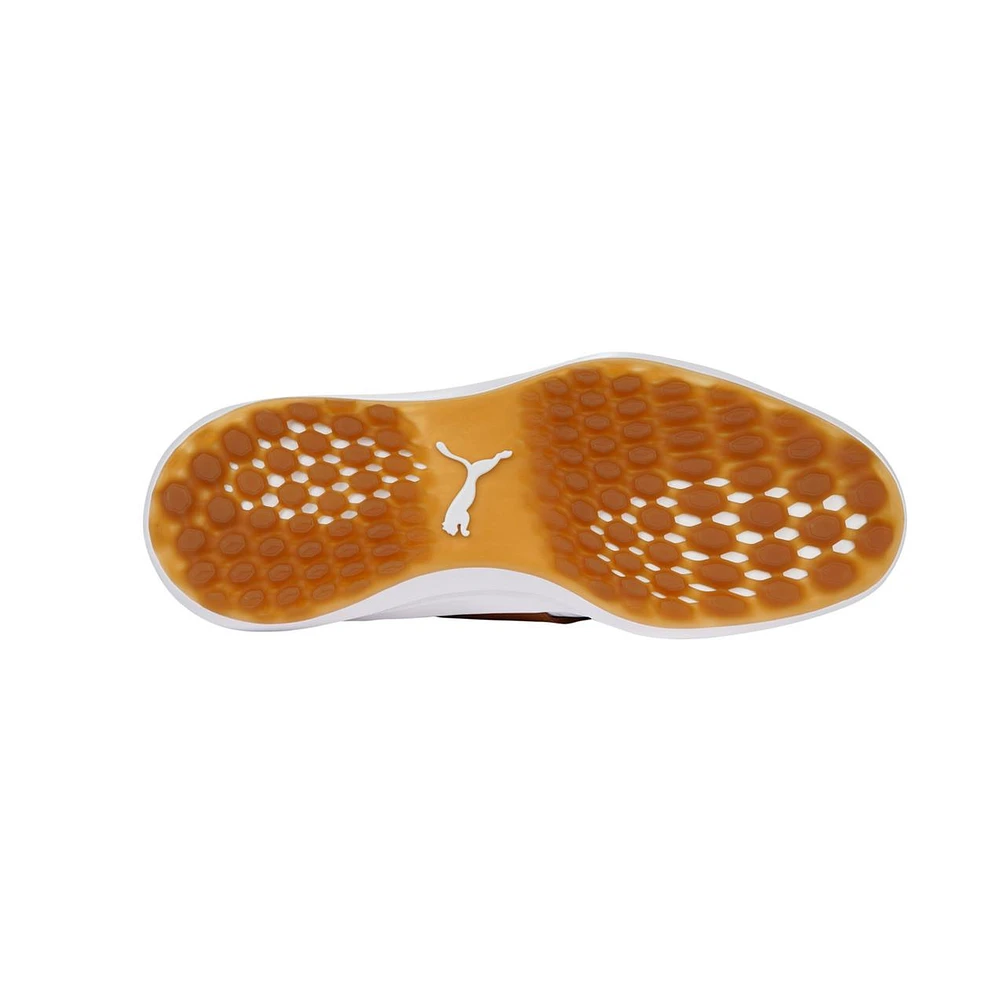 Men's Ignite NXT Crafted Spikeless Golf Shoe -White/Brown