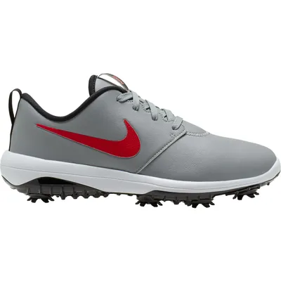 Men's Roshe G Tour Spiked Golf Shoe - Grey/Red/Black