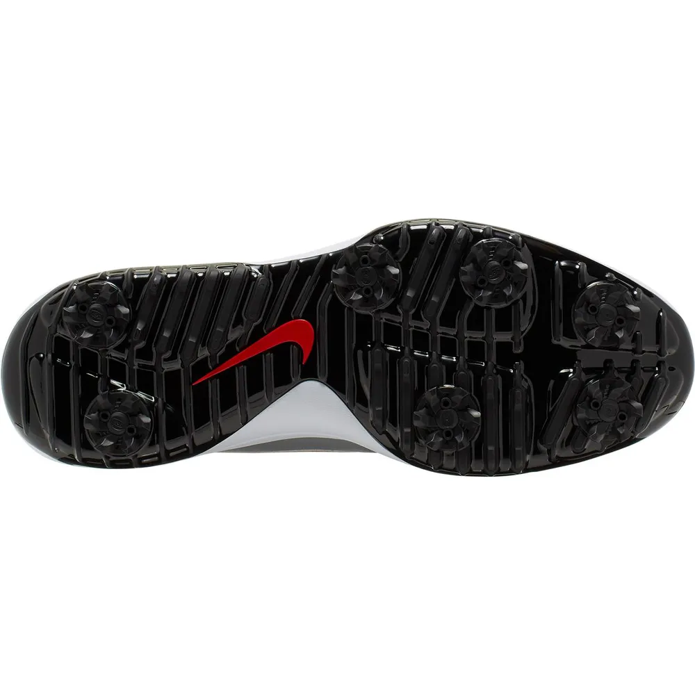 Men's Roshe G Tour Spiked Golf Shoe - Grey/Red/Black