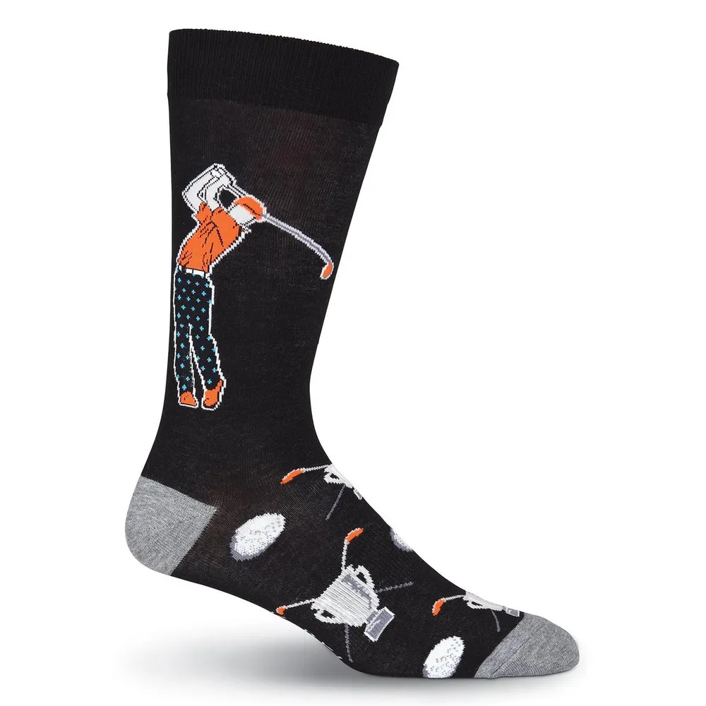 Men's Golfer Crew Sock