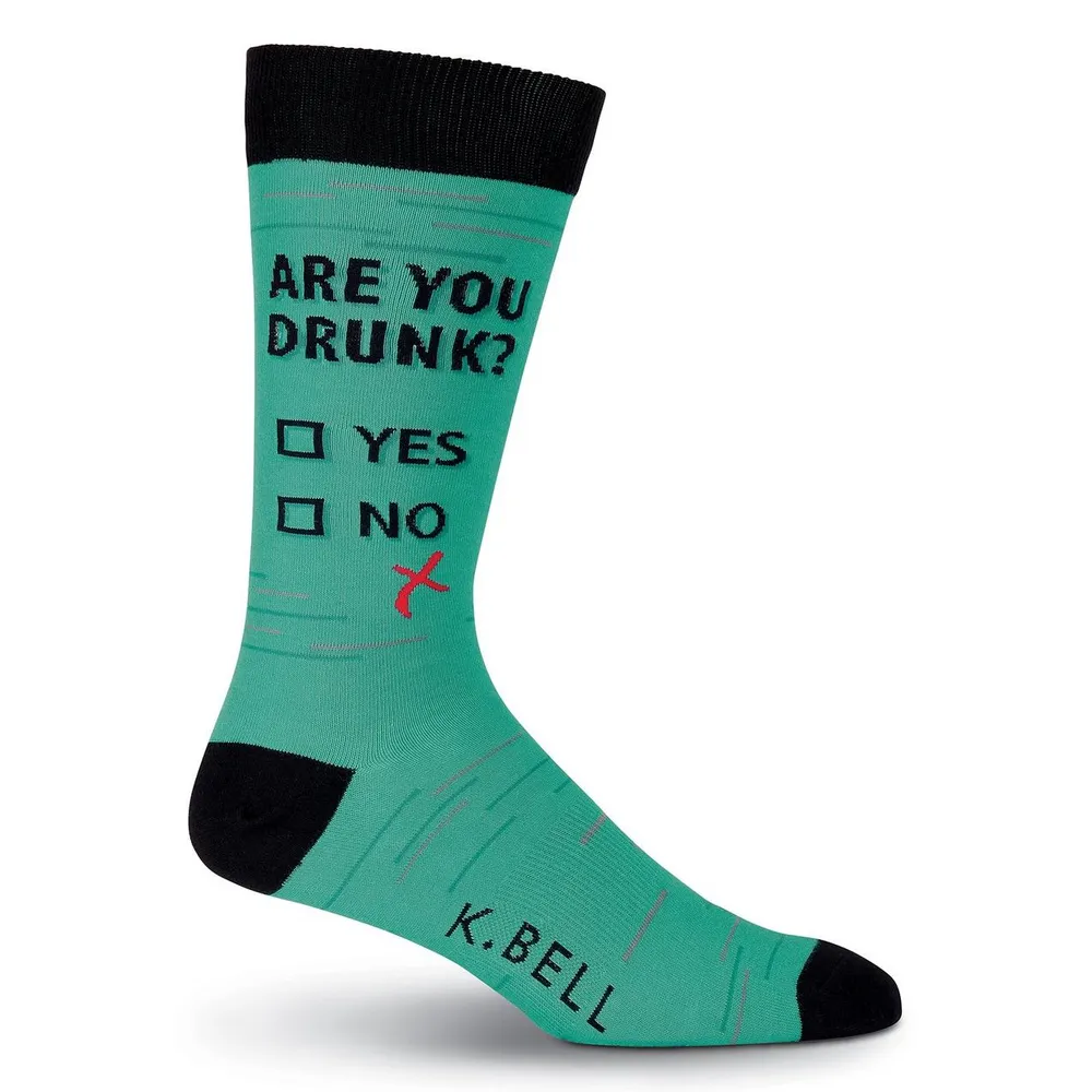 Men's Not Drunk Crew Sock