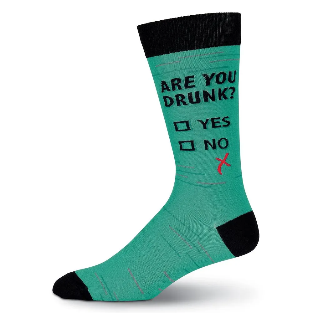 Men's Not Drunk Crew Sock