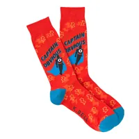 Men's Captain Obvious Crew Sock