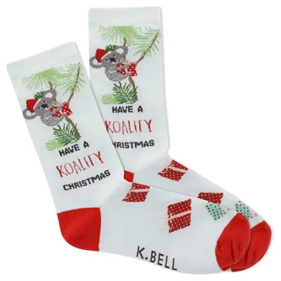 Women's Koality Christmas Crew Sock