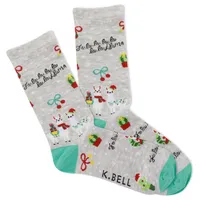 Women's FaLaLaLaLlama Crew Sock