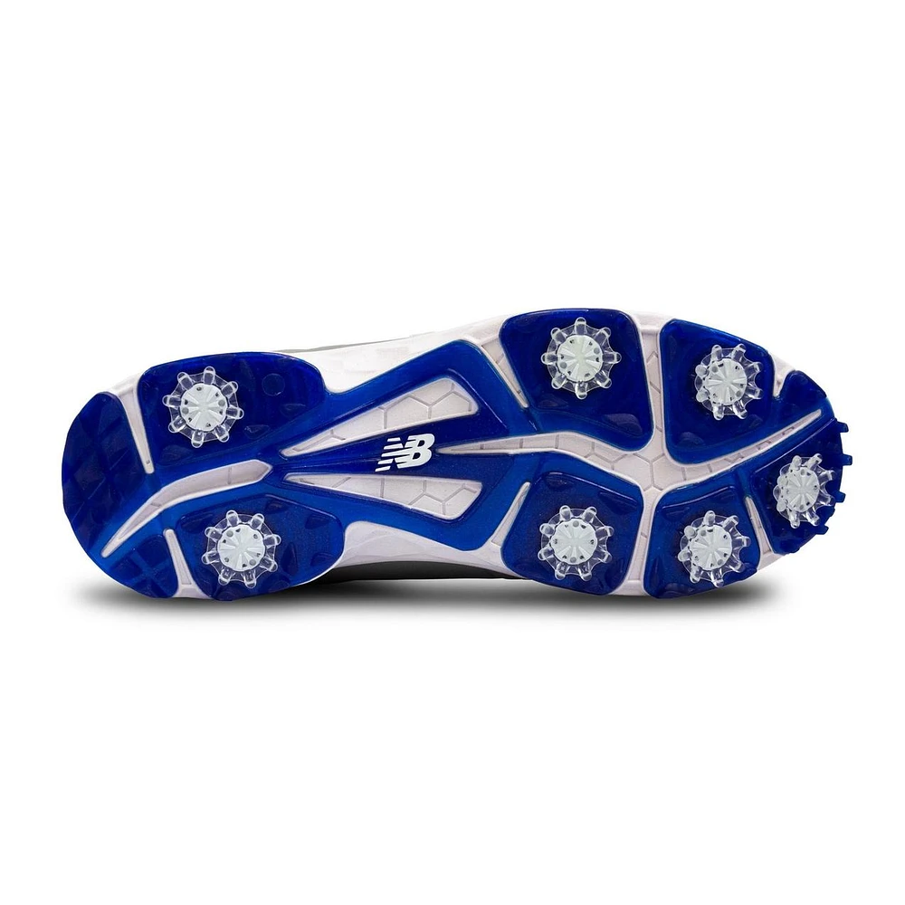 Men’s Fresh Foam Force Spiked Golf Shoe- White/Grey/Blue