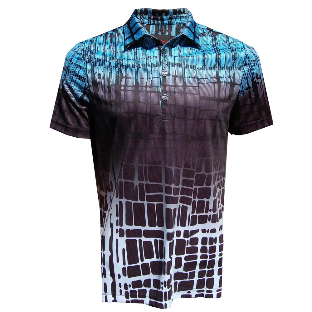 Men's Spiderweb Short Sleeve Polo