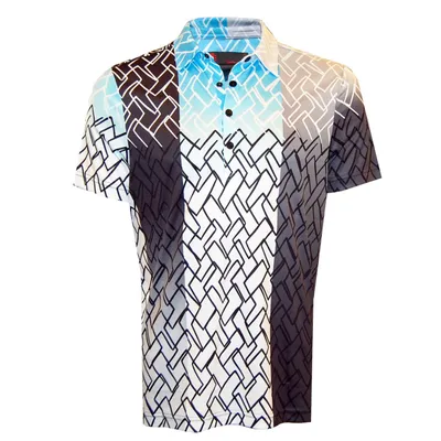 Men's Herringbone Short Sleeve Polo