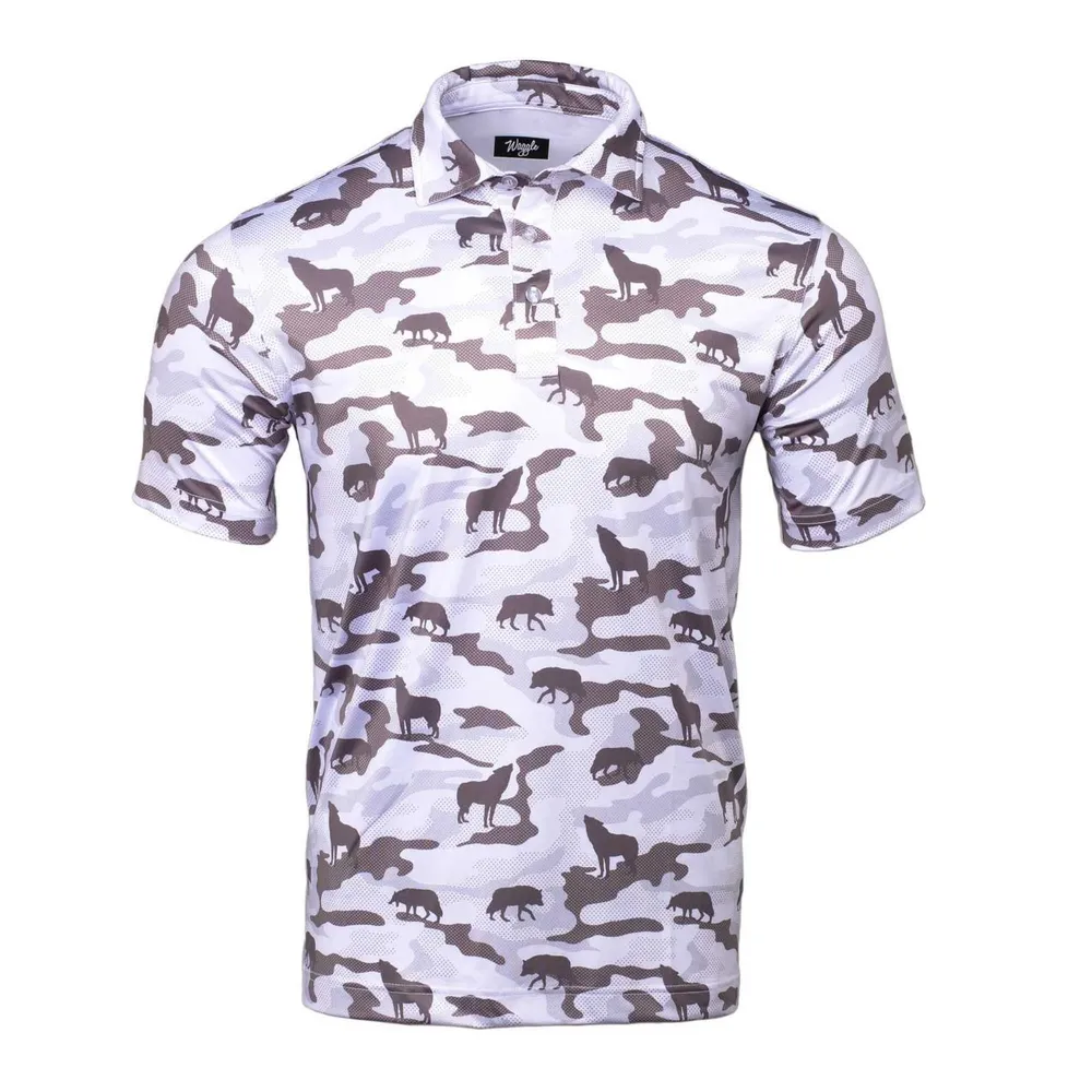 Men's Lone Wolf Short Sleeve Polo