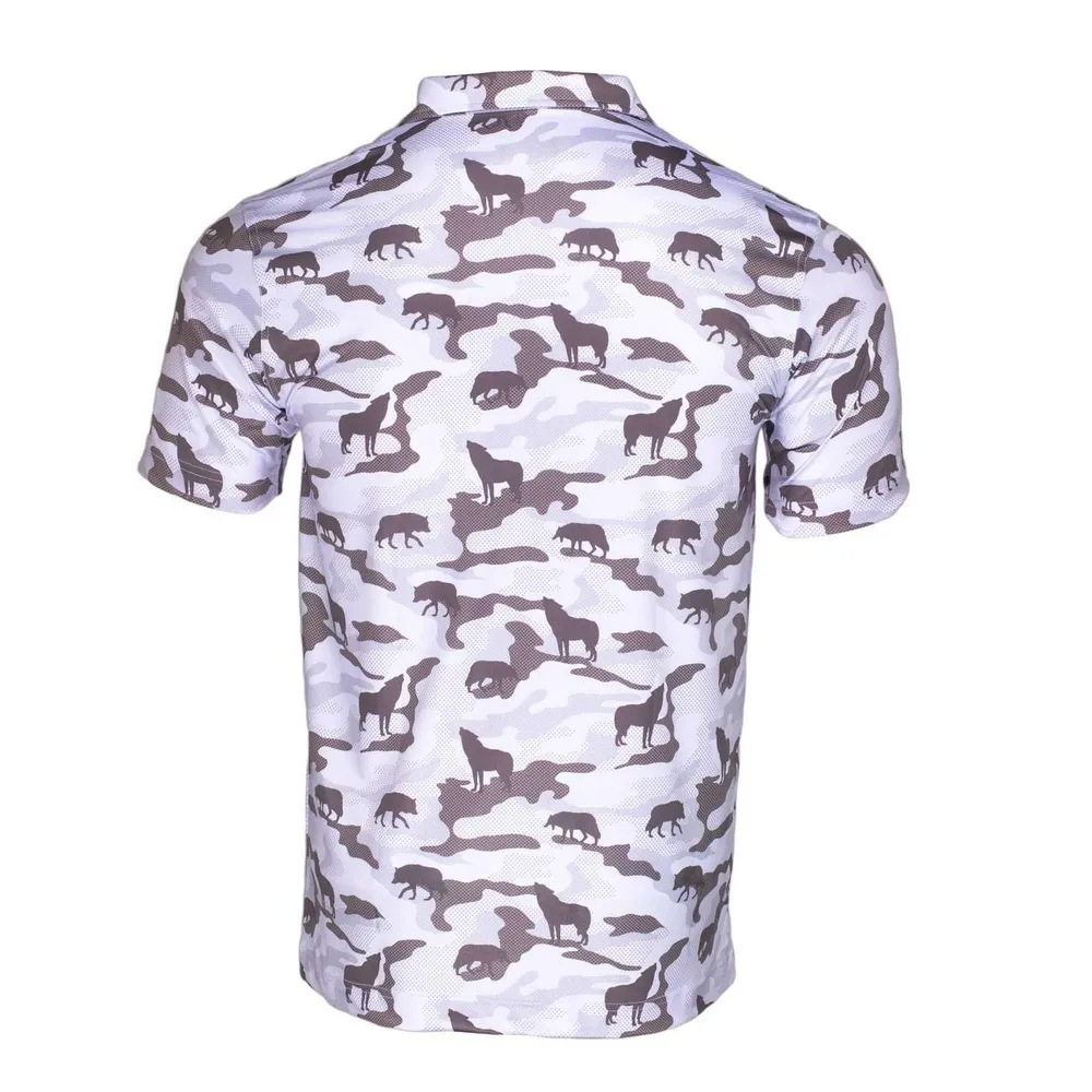 Men's Lone Wolf Short Sleeve Polo