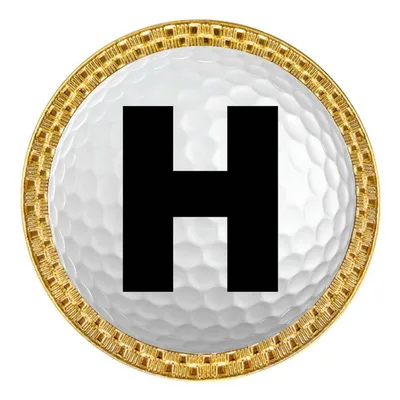 Novelty Lettered Ball Marker