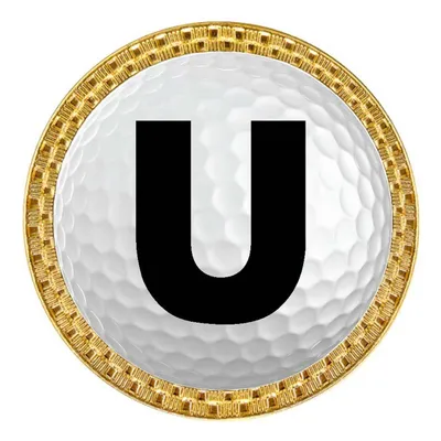 Novelty Lettered Ball Marker