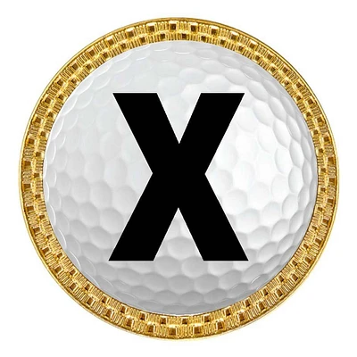 Novelty Lettered Ball Marker