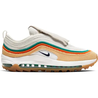 Air Max 97 G NRG Spikeless Golf Shoe - White/Green/Multi