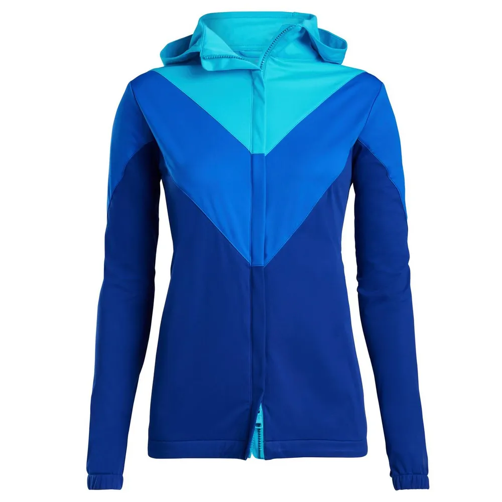 Women's Colourblock Hooded Full Zip Jacket