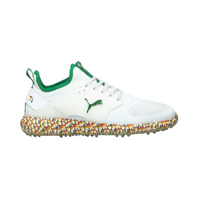 Men's Ignite PWRAdapt Caged Arnold Palmer Limited Edition Spiked Golf Shoe - White/Green/Multi