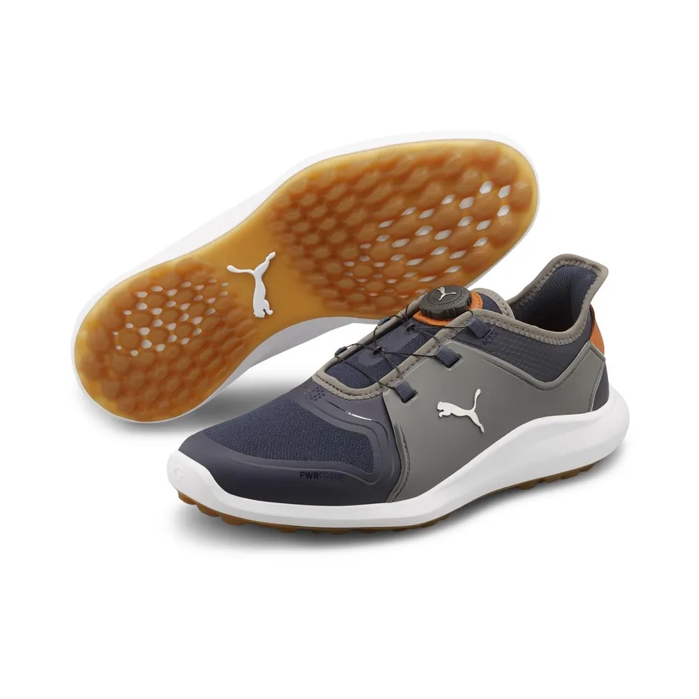 Men's Ignite Fasten 8 Disc Spikeless Golf Shoe - Navy/Grey