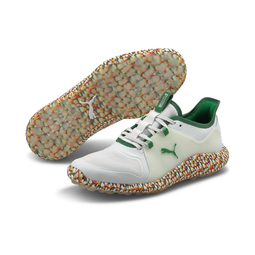 Men's Ignite Fasten 8 Arnold Palmer Limited Edition Spikeless Golf Shoe - White/Green/Multi