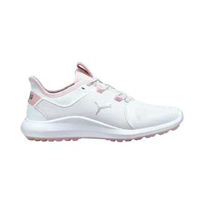 Women's Ignite Fasten 8 Spikeless Golf Shoe - White/Light Pink