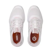 Women's Ignite Fasten 8 Spikeless Golf Shoe - White/Light Pink