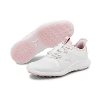 Women's Ignite Fasten 8 Spikeless Golf Shoe - White/Light Pink