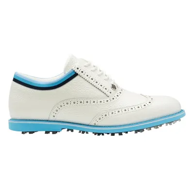 Women's Grosgrain Brogue Gallivanter Spikeless - White/Blue