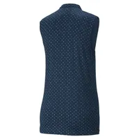 Women's Cloudspun Polka Dot Sleeveless Polo