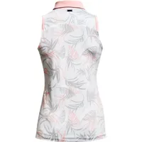 Women's Zinger Novelty Printed Sleeveless Polo