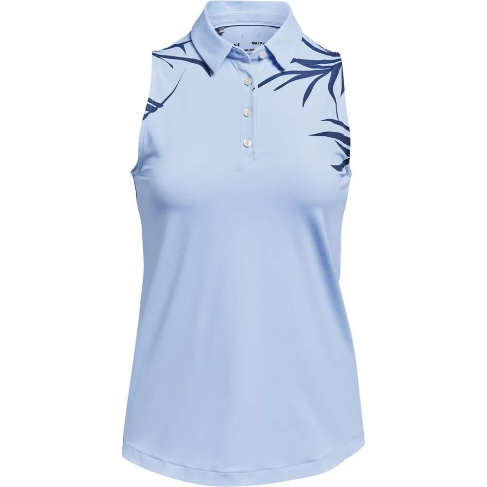 Women's Iso-Chill Printed Sleeveless Polo