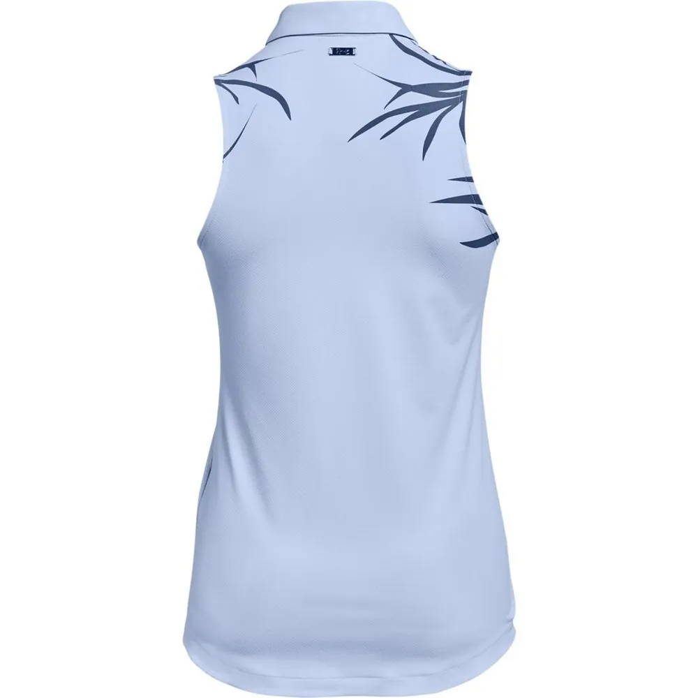 Women's Iso-Chill Printed Sleeveless Polo