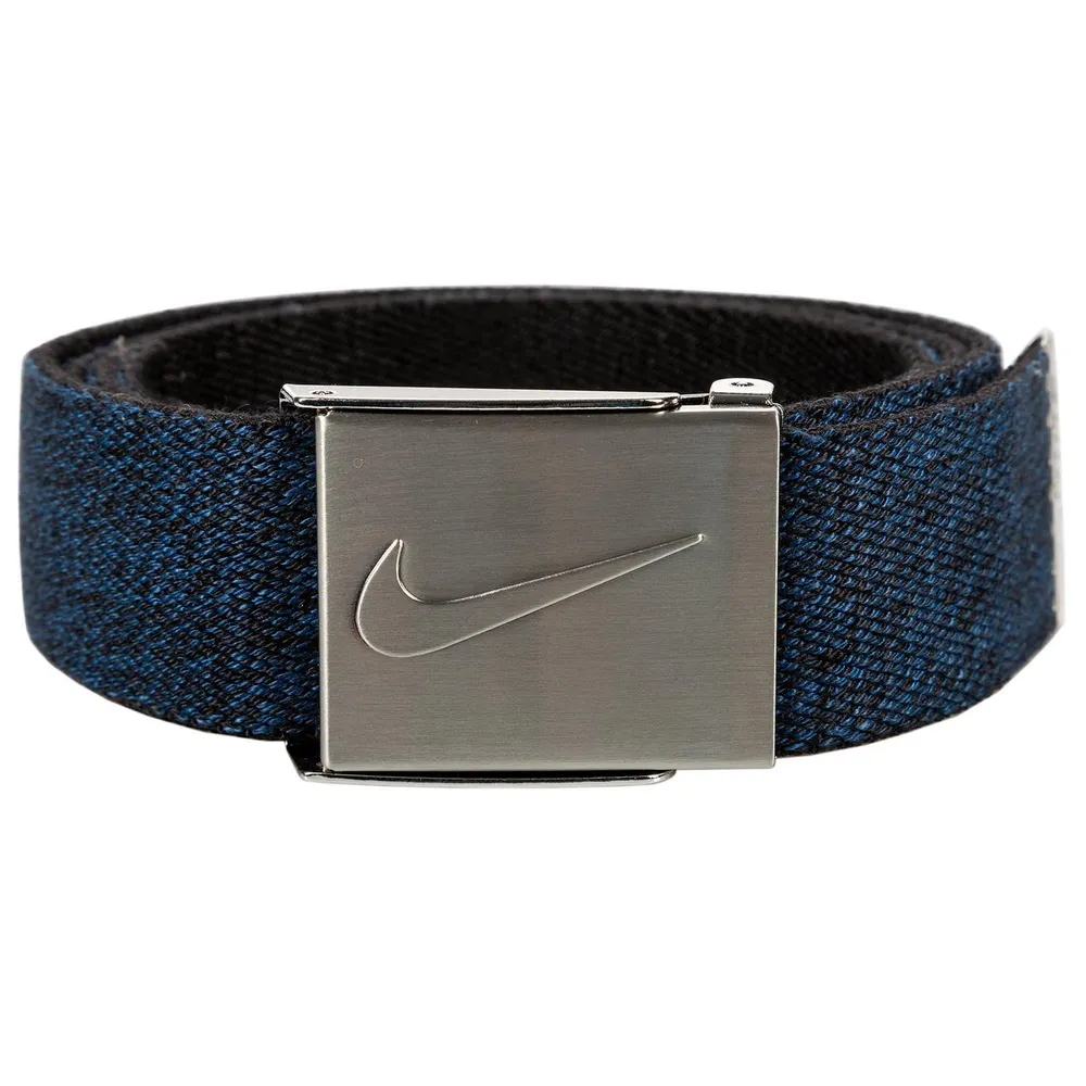 Men's Reversible Stretch Heathered Web Belt