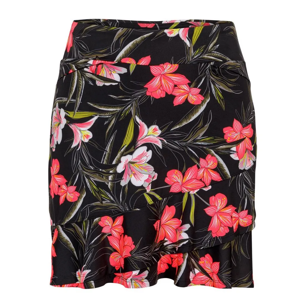 Women's Kiana Lirio Print Fit and Flare 18 Inch Skort