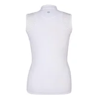 Women's Rachel V-Mock Zip Sleeveless Top