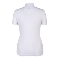 Women's Kai Mock Neck Zip Short Sleeve Top