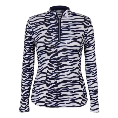 Women's Eli Zebra Print UPF 50+ Longsleeve Top