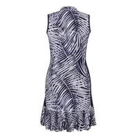 Women's Nabila Palm Print Sleeveless Dress