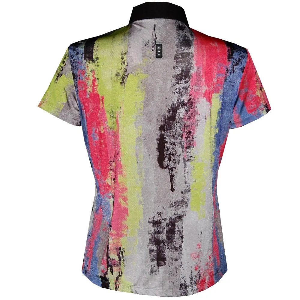 Women's Kyoto Print Short Sleeve Top