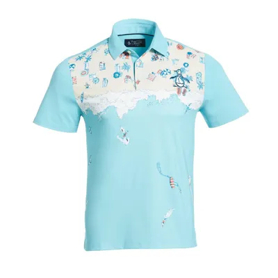 Men's Pete in Miami Beach Short Sleeve Polo