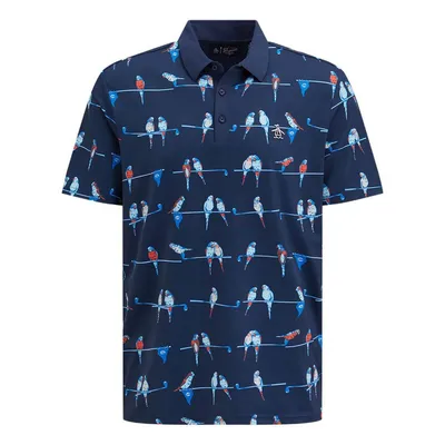 Men's Parrot's Club Short Sleeve Polo