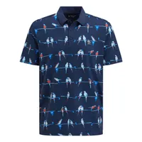 Men's Parrot's Club Short Sleeve Polo