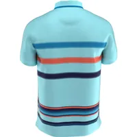 Men's 19th Hole Stripe Short Sleeve Polo