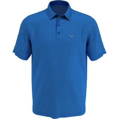 Men's All Over Printed Short Sleeve Polo